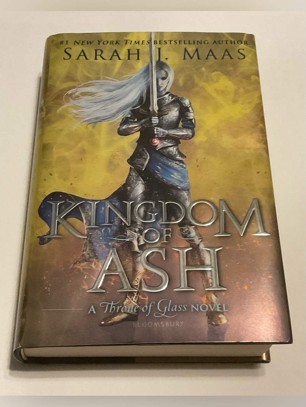Sarah J. Maas Kingdom of Ash Throne of Glass Ser. Hardcover 2018 Dust Jacket